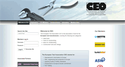 Desktop Screenshot of ceo-tools.com